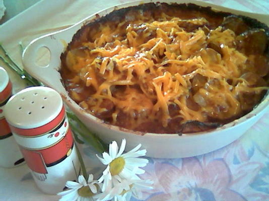 cocotte de pommes de terre au barbecue
