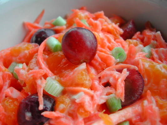 salade de carottes à la mandarine