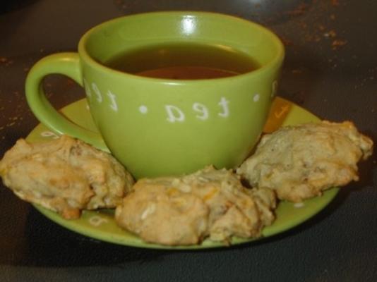 biscuits au cheddar et aux pommes