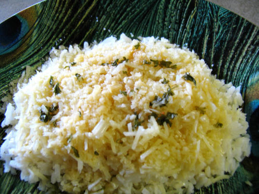 riz au beurre parmesan