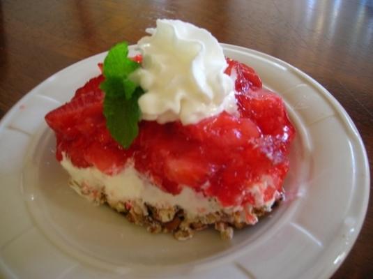 relooking bretzel dessert à la fraise