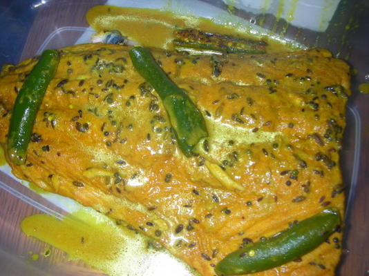 saumon à la moutarde bengali