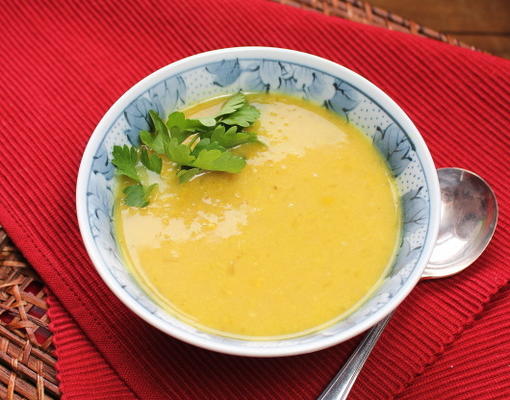soupe de mung dal jaune - dal shorba