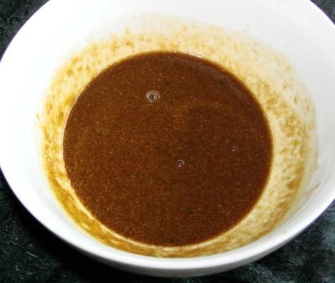 sauce hoisin maison au beurre de cacahuète