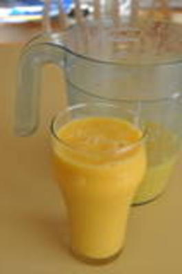 smoothie abricot et orange