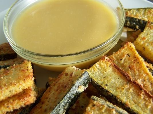 vinaigrette à la moutarde au miel ou trempette