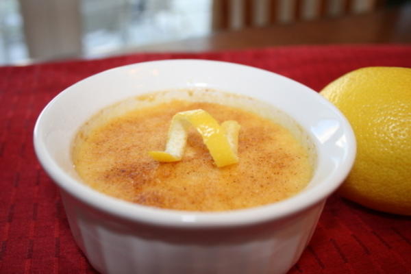 crème brûlée au citron