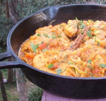 cape poulet au curry