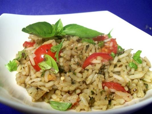 riz au pesto