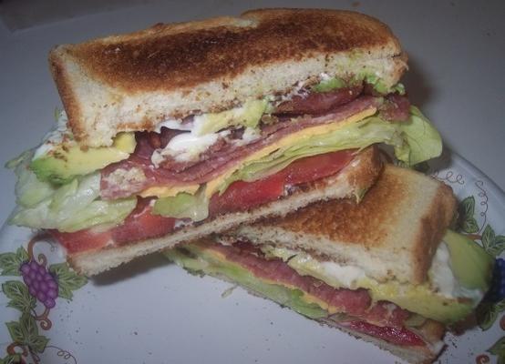 sandwich blt et salami