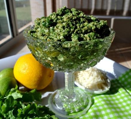 pesto à la roquette