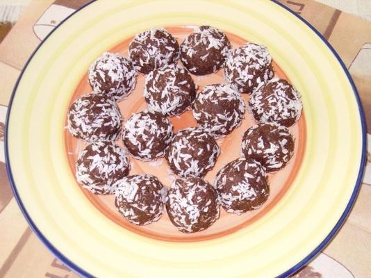 biscuits au chocolat sans cuisson (chokladbollar)