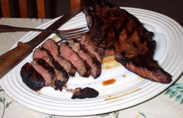 steak d'aloyau grillé