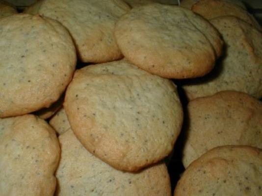 biscuits aux graines de pavot et aux amandes