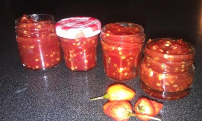 sauce piment fort simple