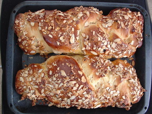 pain de pâques bulgare (kozunak)