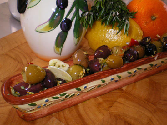 olives marinées espagnoles