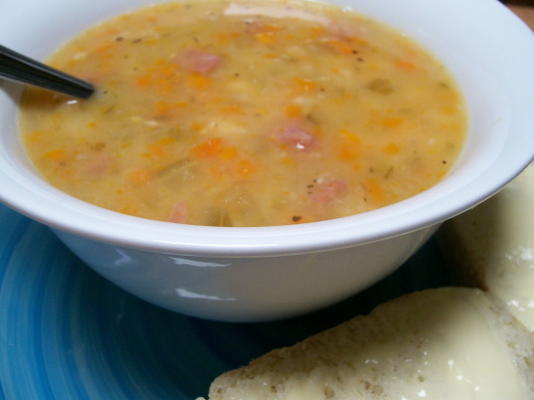 jambon et haricots (mijoteuse)