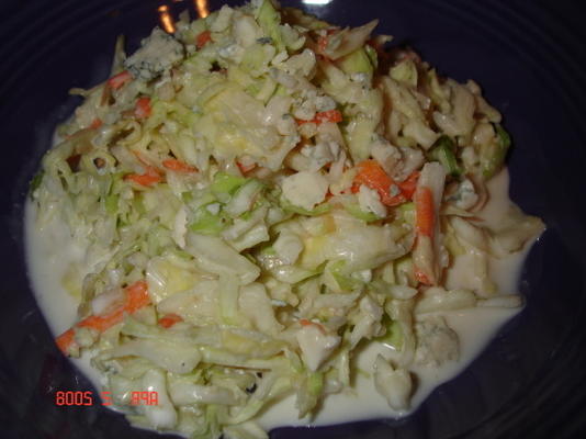 salade de chou au babeurre et gorgonzola