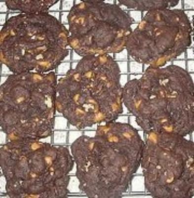 biscuits au chocolat faciles aux pépites de caramel