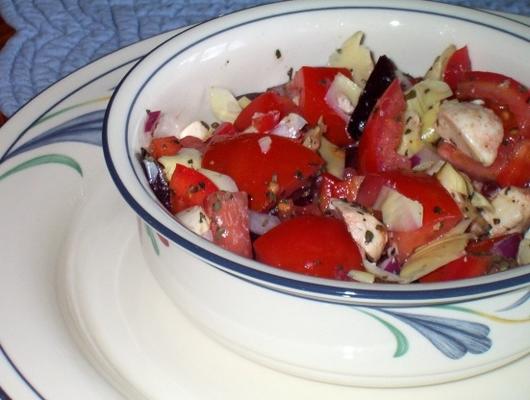 salade de tomates épaisse