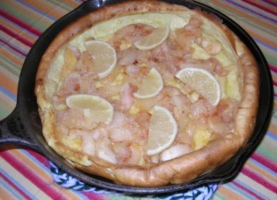 pfannkuchen (crêpes aux pommes)