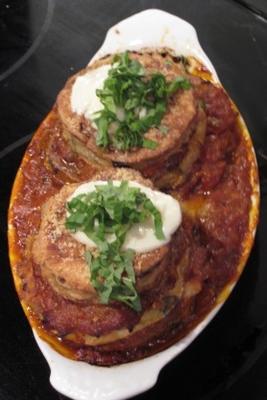 aubergine (aubergine) parmigiana