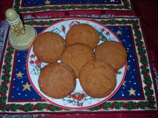 biscuits au gingembre et à la mélasse