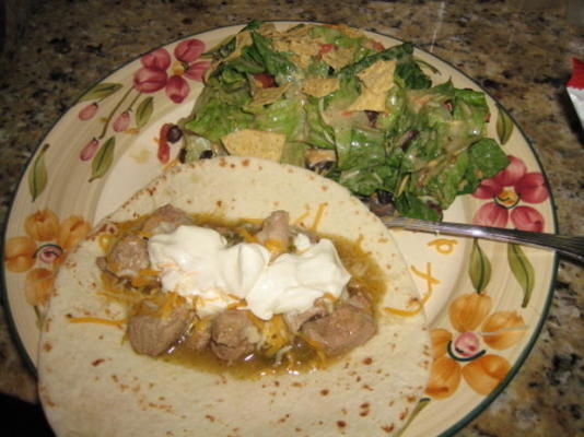 salade de tortilla à la mexicaine