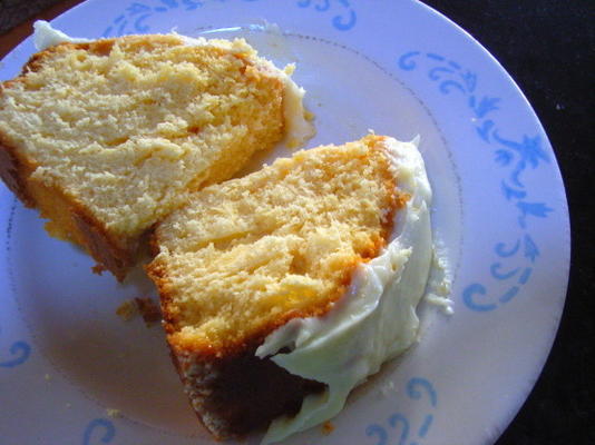 gâteau au beurre de crème pâtissière riche