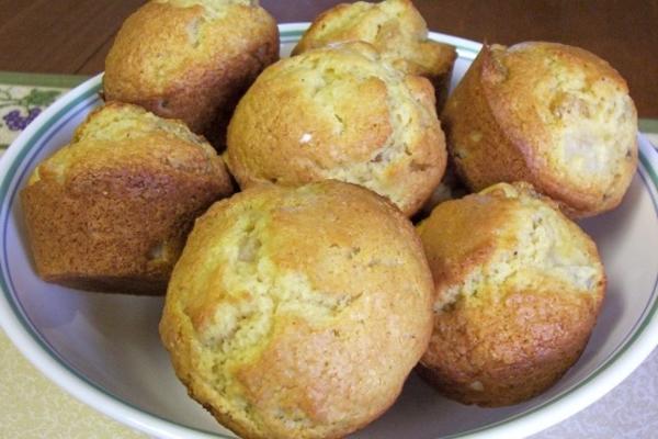 muffins aux poires et au gingembre