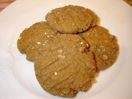biscuits à la mélasse d'avoine à faible teneur en gras