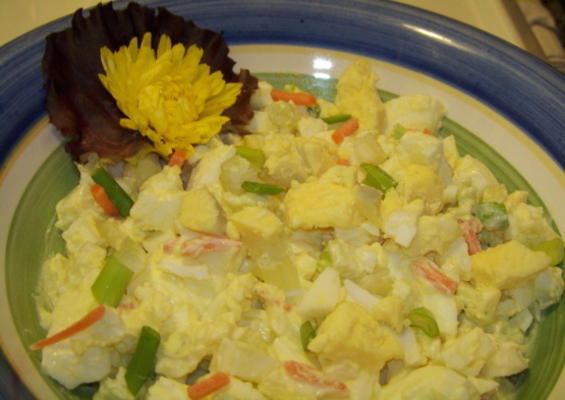 tartinade à la salade aux œufs