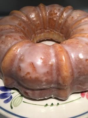 gâteau fourré glacé au citron