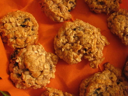 biscuits aux raisins secs sans gras d'avoine