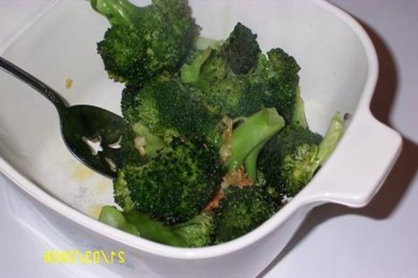 broccolini à l'ail