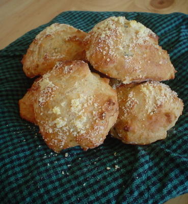 biscuits basilic au parmesan