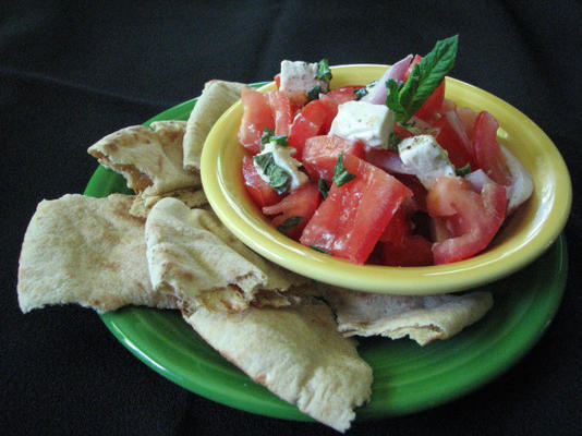 salade de pita grillée