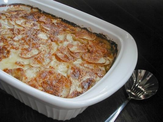 gratin de pommes de terre au fenouil