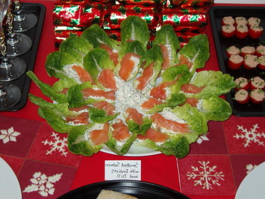 saumon fumé et endive