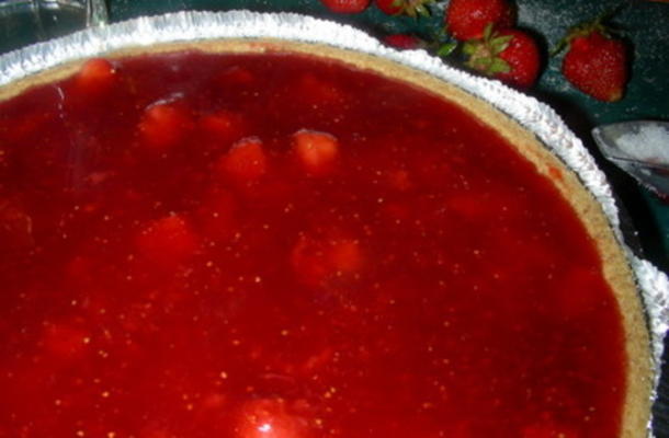 tarte aux fraises fraîche de nouilles