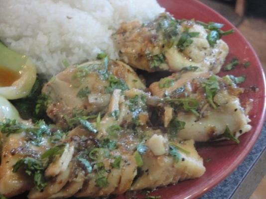 poisson au poivre noir caramélisé