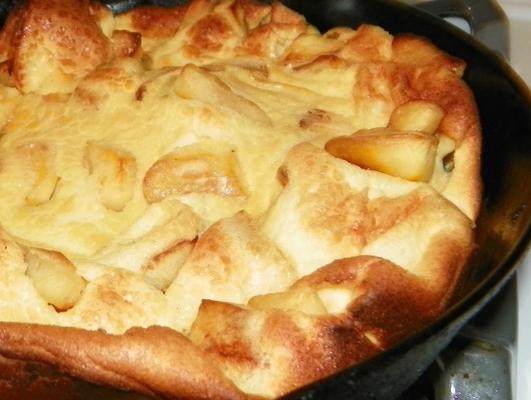 grande galette aux pommes pour deux