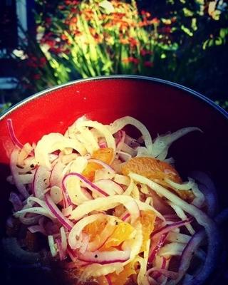 salade de fenouil à l'orange