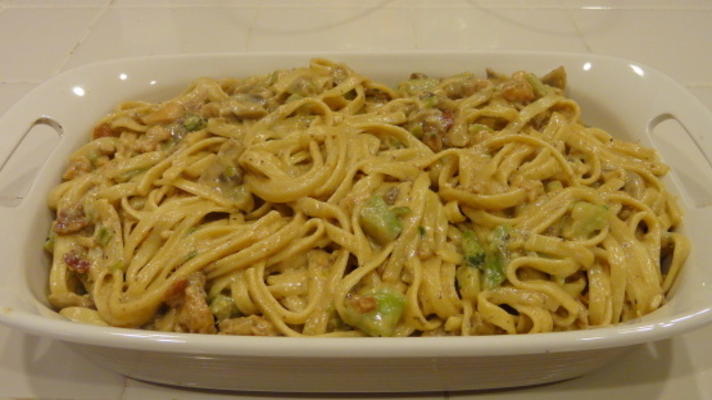 fettuccine de poulet facile alfredo