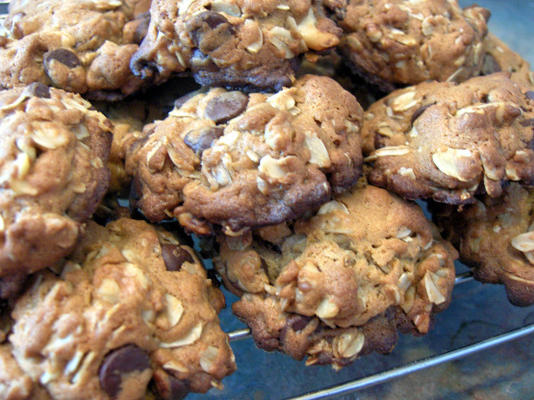 biscuits à la grenade à l'avoine de grand-mère