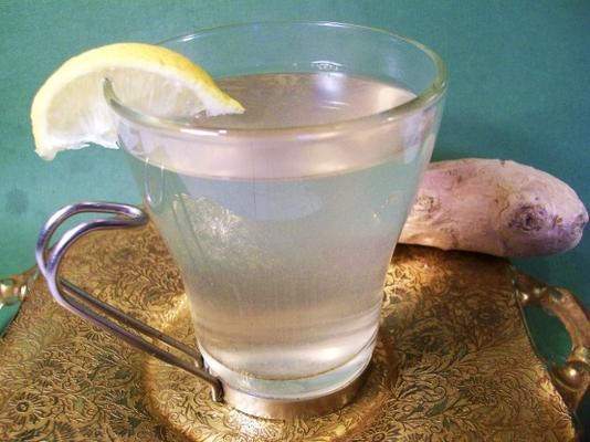 thé au gingembre de Trenten, remède contre le rhume et l'estomac
