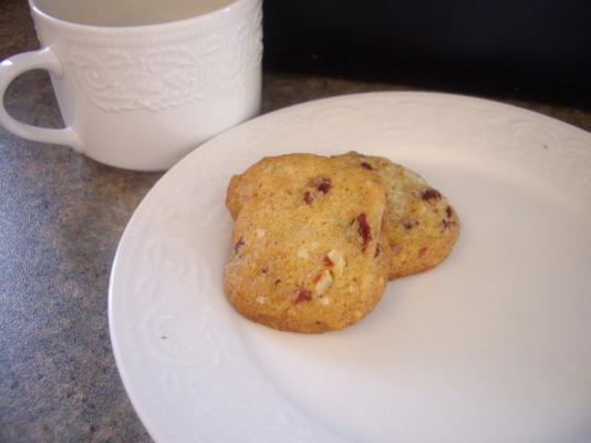 biscuits de réfrigérateur de pistache de canneberge