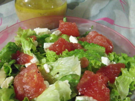 Salade de melon d'eau et de feta