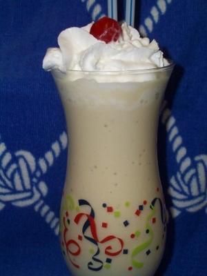 smoothie banane et rhum (alcool)